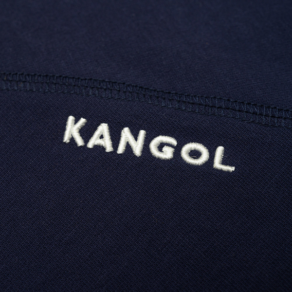 KANGOL 長袖 深藍 胸口刺繡小LOGO 微高領 薄長 中性 6255101780 product thumbnail 4