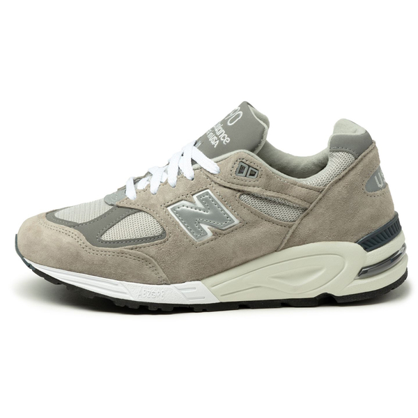 New Balance 990 男鞋女鞋休閒美國製麂皮緩震穩定元祖灰【運動世界