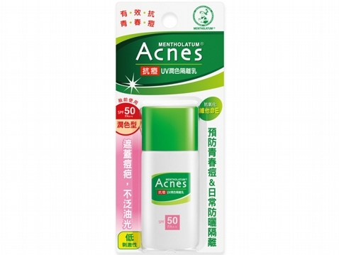 曼秀雷敦 Acnes抗痘UV潤色隔離乳SPF50(30g)【小三美日】D125128