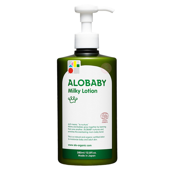 ALOBABY 寶寶牛奶潤膚乳液 日本製 重量瓶 護膚乳液 1006