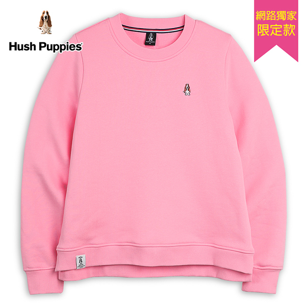 Hush Puppies 上衣 女裝精緻品牌徽章立體圖騰大學T