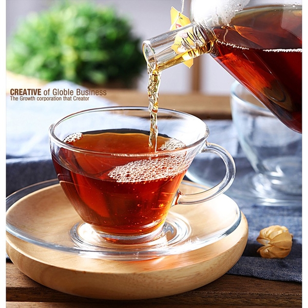 【Pasabahce】土耳其 帆船咖啡杯盤組-六件組 230cc 230ml 花茶杯 紅茶杯 精緻玻璃 玻璃杯盤組 product thumbnail 3