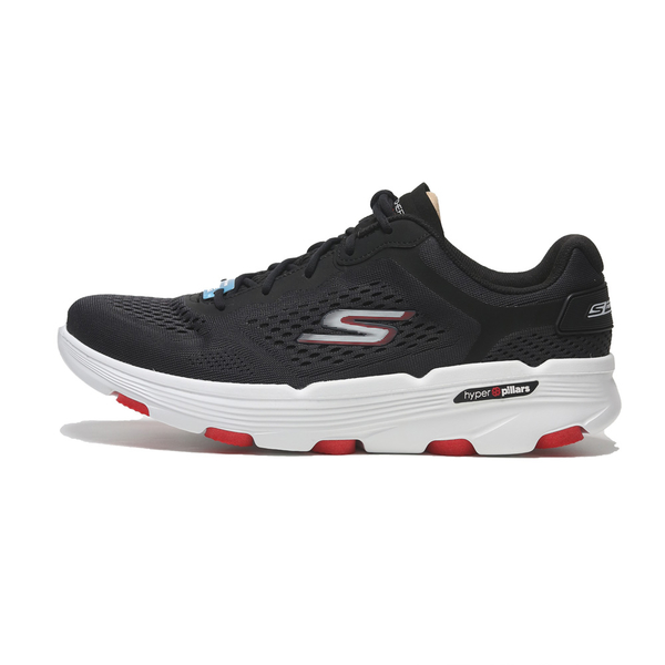 SKECHERS 慢跑鞋 GO RUN 7 黑白 輕量 彈力 運動鞋 男 220644CCBK product thumbnail 4