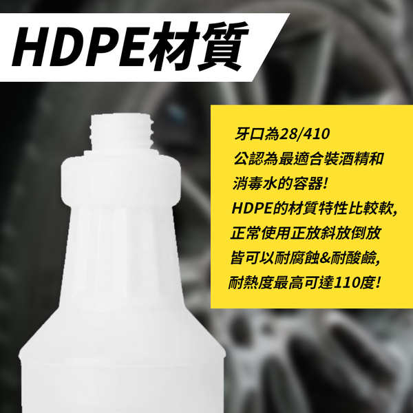 【OLIMA】半透印刷HDPE噴瓶 900ml product thumbnail 7