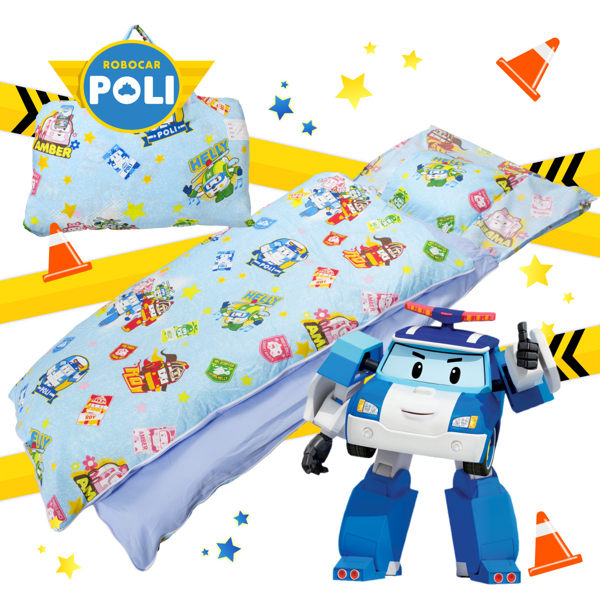 波力 守護 藍 兒童睡袋 鋪棉冬夏兩用 台灣製 超取限一顆 伊尚厚生活美學
