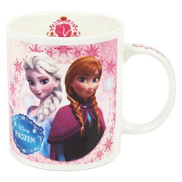 【震撼精品百貨】冰雪奇緣_Frozen~迪士尼 DISNEY 冰雪奇緣 FROZEN 陶瓷馬克杯(340ML)*20813