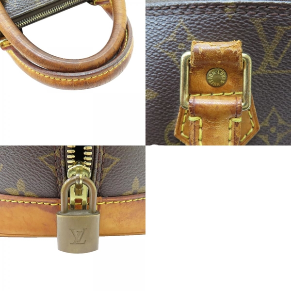 【二手名牌BRAND OFF】LOUIS VUITTON LV 路易威登 棕色 原花 PVC塗層帆布 Alma PM 手提包 M51130 product thumbnail 10