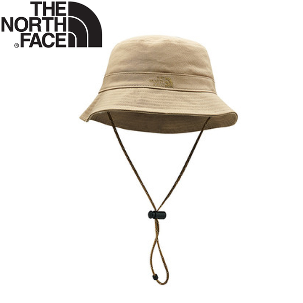 【The North Face 美國 抗UV漁夫帽《卡其色》】3VWX/遮陽帽/防曬帽/戶外帽/登山/露營
