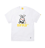 Cc服裝代購~FR2馬賽克像素大白兔Pixel Art 22款限定男女情侶寬松圓領短袖T恤