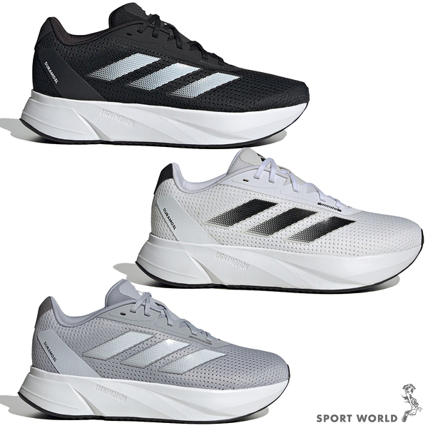 Adidas 男鞋 女鞋 慢跑鞋 避震 DURAMO SL 黑/白/灰【運動世界】ID9849/IE7262/IE9689