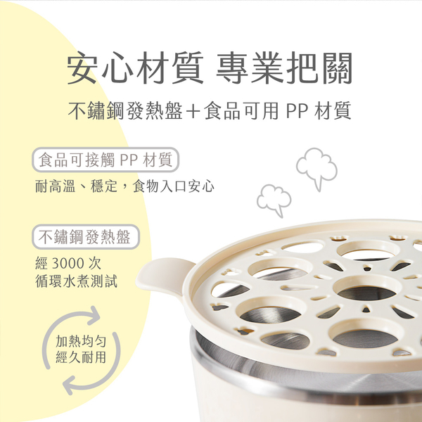 AIWA愛華 多功能雙層14顆蒸蛋器AS-ZDQ14 product thumbnail 5