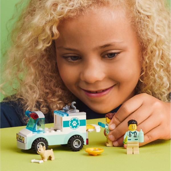 樂高LEGO CITY 獸醫箱型車救援 60382 TOYeGO 玩具e哥