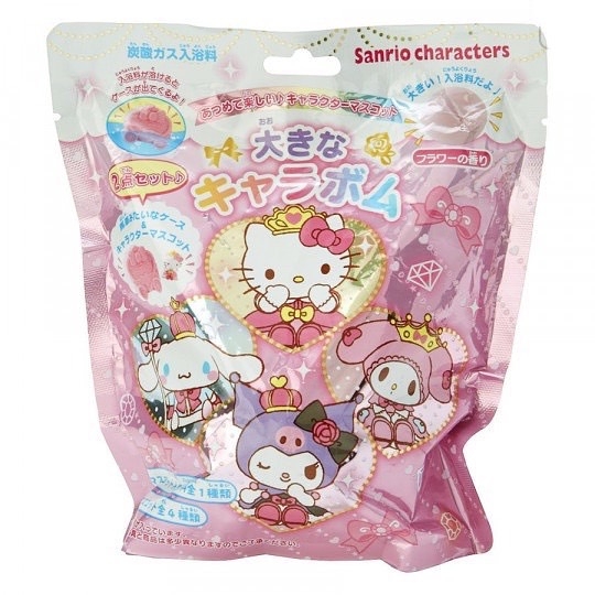 【震撼精品百貨】Hello Kitty 凱蒂貓~日本sanrio三麗鷗 MX泡澡沐浴球 愛心馬車款(共4種/隨機出貨)*90933