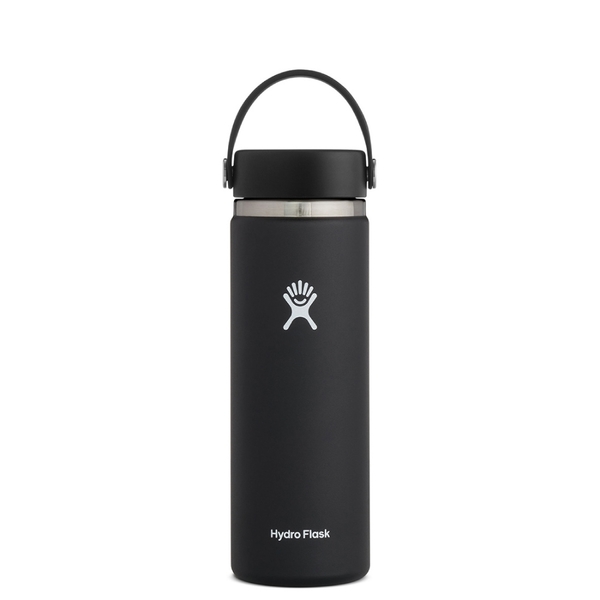 【Hydro Flask 美國 寬口真空保溫鋼瓶20oz《時尚黑》】FW20BTS/保溫杯/隨身杯/水壺/單手杯 product thumbnail 3