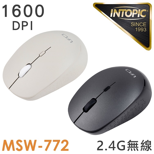 INTOPIC UFO-MSW-772 2.4GHz飛碟無線光學滑鼠