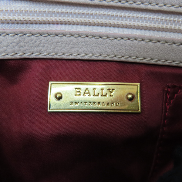 【二手名牌BRAND OFF】Bally 巴里 粉色 皮革 托特包 product thumbnail 6