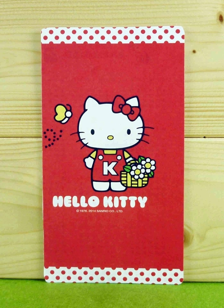 【震撼精品百貨】Hello Kitty 凱蒂貓~卡片-提花籃