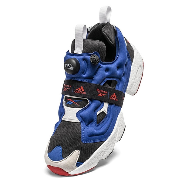 REEBOK INSTAPUMP FURY BOOST 男鞋女鞋休閒情侶ADIDAS聯名充氣避震藍黑