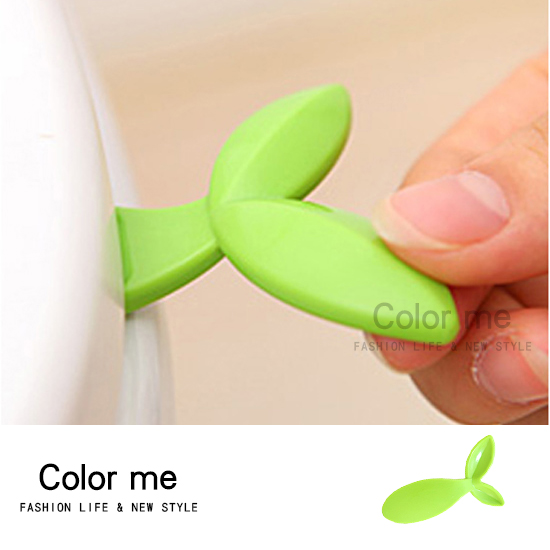 馬桶掀蓋器 衛生 衛浴 掀蓋器 創意 手提 不髒手 清潔 乾淨 綠葉【M024】color me