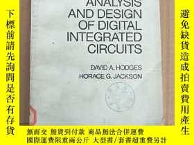 二手書博民逛書店analysis罕見and design of digital integrated circuits（P3662