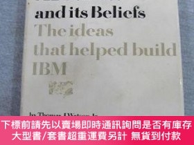 二手書博民逛書店A罕見Business and Its Beliefs: the Ideas That Helped Build