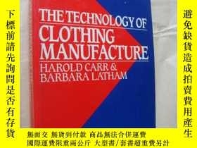 二手書博民逛書店The罕見Technology of Clothing Manu