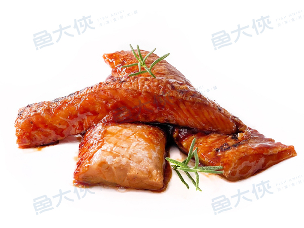 極品蒲燒鮭魚肚(300g/包)#蒲燒鮭-1J5A【魚大俠】FH334 product thumbnail 2
