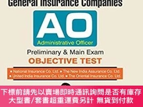 二手書博民逛書店英文原版General罕見Insurance Companies: Administrative Officer