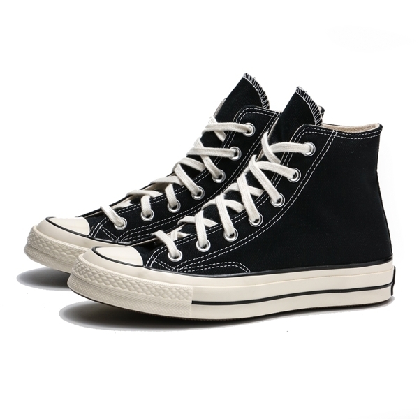 CONVERSE CHUCK TAYLOR ALL STAR 1970 70S 黑奶油頭黑標帆布鞋高筒男女(布魯克林) 162050C | 高筒鞋|  Yahoo奇摩購物中心