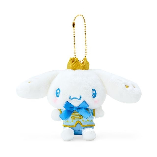 【震撼精品百貨】大耳狗_Cinnamoroll~日本Sanrio三麗鷗 大耳狗絨毛玩偶吊飾-國王的新衣*08280