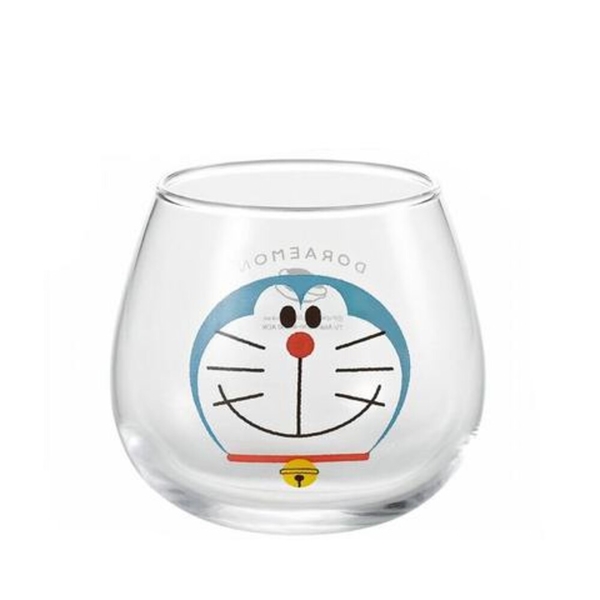 日本製 哆啦A夢 不倒翁玻璃杯 哆啦美 Doraemon 玻璃杯 飲料杯 牛奶杯 質感玻璃杯 簡約 日本製 product thumbnail 6