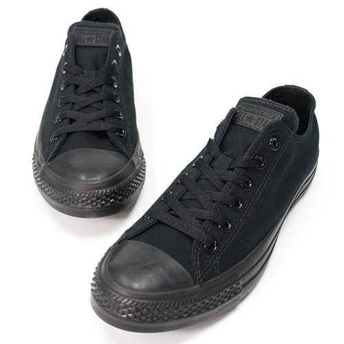 CONVERSE Chuck Taylor All Star -中性情侶基本款黑色低筒休閒鞋- NO.M5039C product thumbnail 3