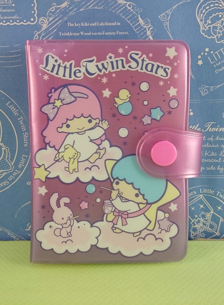 【震撼精品百貨】Little Twin Stars KiKi&LaLa 雙子星小天使~卡片夾_20頁