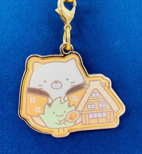 【震撼精品百貨】角落生物 Sumikko Gurashi~SAN-X 手機吊飾/掛飾-飛騨限定版/三川屋-貓咪#11960