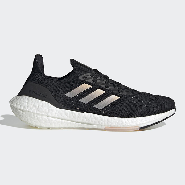 ADIDAS ULTRABOOST 22 女鞋 慢跑 Boost 中底 避震 馬牌大底 網布 透氣 黑 粉【運動世界】H01174