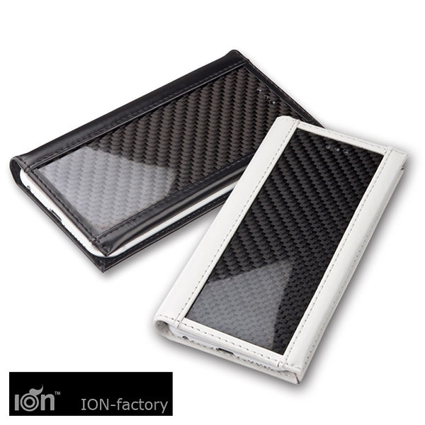 【默肯國際】ion台灣總代理 Carbon Slender iphone 6 4.7超薄碳纖維皮革保護套 i6