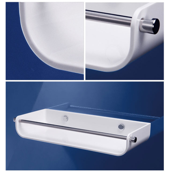 【 麗室衛浴】 美國 KOHLER 開放式牆面安裝型淋浴儲物架 K-98639T-0 product thumbnail 3