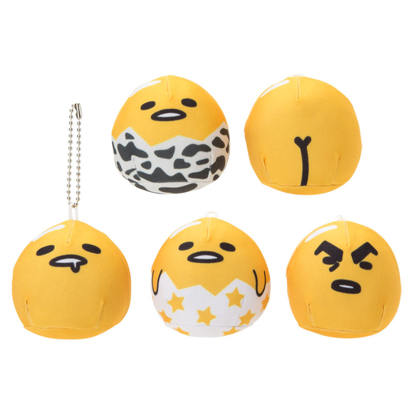 【震撼精品百貨】蛋黃哥Gudetama~蛋黃哥五周年紀念版玩偶吊飾組-行星 product thumbnail 3