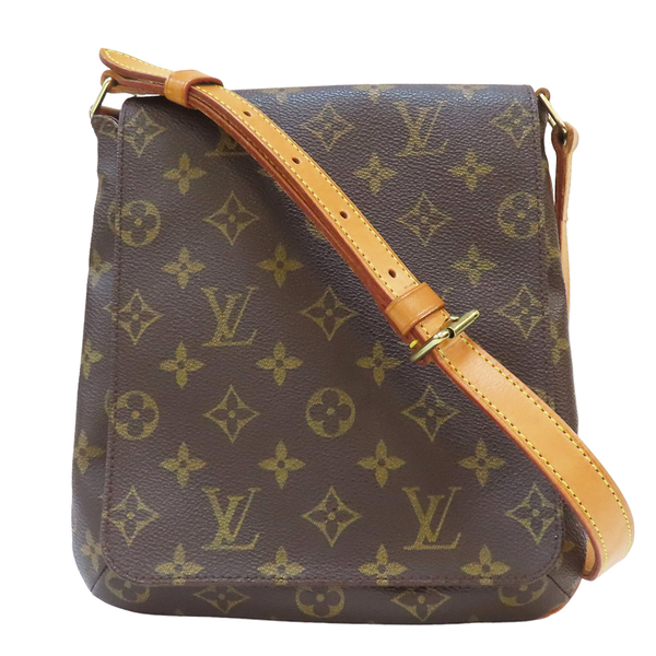 【二手名牌BRAND OFF】LOUIS VUITTON LV 路易威登 原花 帆布 小王菲包 Musette Salsa 單肩包 M51258