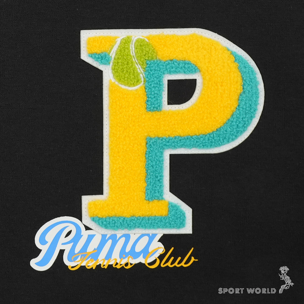 Puma 男裝 女裝 外套 P.Team標章 棉 黑【運動世界】62579701 product thumbnail 4