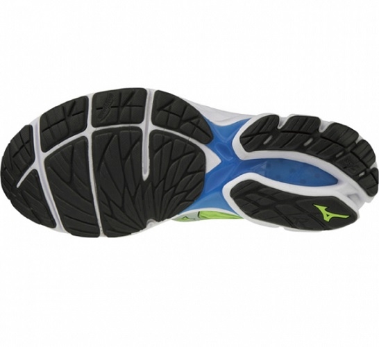 MIZUNO WAVE RIDER 22 男鞋 慢跑 路跑 耐磨 緩震 彈性 螢光綠 綠【運動世界】J1GC183104 product thumbnail 3