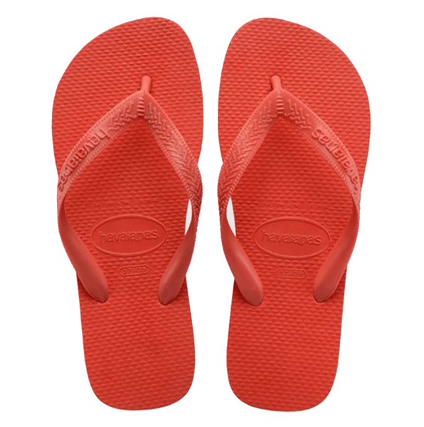 HAVAIANAS 哈瓦仕 TOP 橘紅 人字拖 夾腳拖 中性 女 40000291256U