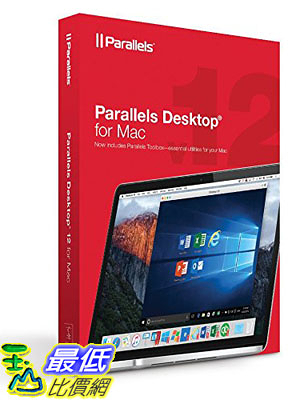 [106美國直購] 2017美國暢銷軟體 Parallels Desktop 12 for Mac