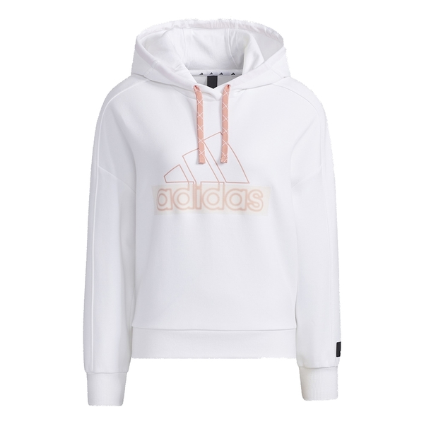 ADIDAS STR SWEAT HD 白 女款 休閒 帽T 連帽上衣 長袖上衣 GP0722