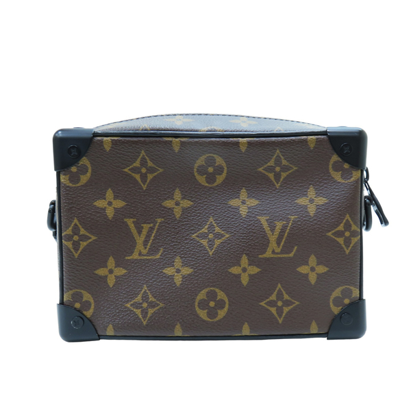 【二手名牌BRAND OFF】LOUIS VUITTON LV 路易威登 原花 PVC塗層帆布 稻草人 Mini Soft Trunk 肩背包 M80159 product thumbnail 2