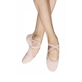 澳洲Bloch芭蕾舞蹈形體軟底貓抓鞋 超輕彈力帆布S0284L