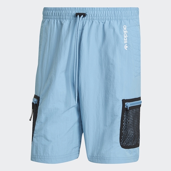 【下殺】Adidas 男裝 短褲 工裝褲 ADVENTURE 藍【運動世界】GN2342