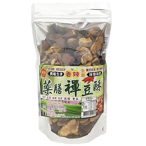 皇品 藥膳禪豆酥-香辣 340g