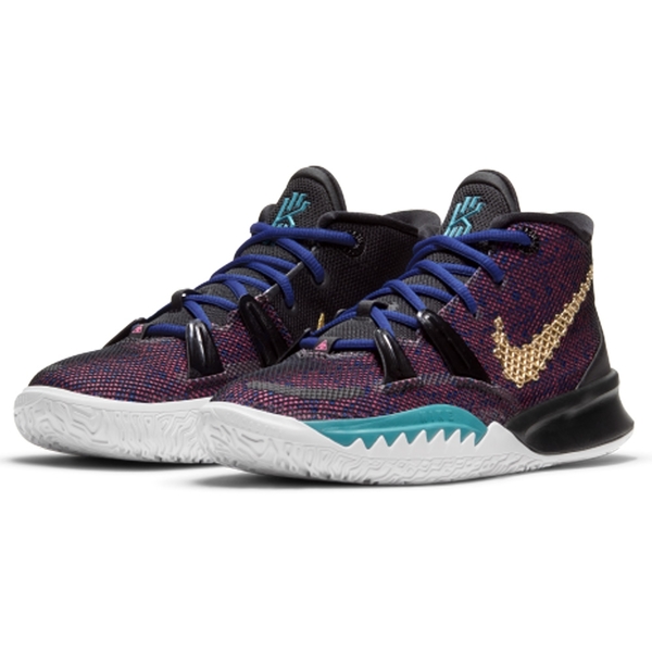 NIKE KYRIE 7 CNY (GS) 女鞋 大童 籃球 農曆新年 透氣 抓地 紫黑【運動世界】CW3239-001 product thumbnail 3