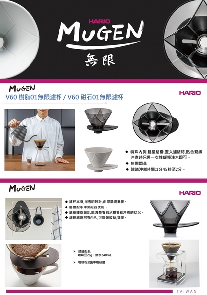 HARIO Mugen V60 樹脂01無限濾杯 01濾杯 濾杯 咖啡濾杯 無限濾杯 product thumbnail 10